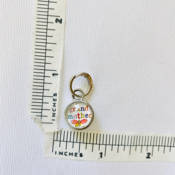 Grandmother Pick Up Sticks Reversible Charm - Picture 2 of 2